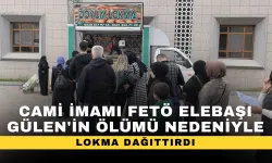 Cami imamı FETÖ elebaşı Gülen'in ölümü nedeniyle lokma dağıttırdı