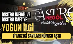 Gastro İnegöl ve Gastro Kafe’ye Yoğun İlgi: Ziyaretçi Sayıları Nüfusu Aştı!