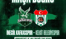 Kafkasspor'un maçı bugün İnegöl İlçe Stadyumunda!