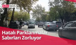 Bursa İnegöl’de Trafik Çilesi: Hatalı Parklanmalar Sabırları Zorluyor