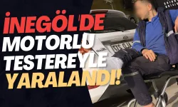 İnegöl'de Motorlu Testereyle Yaralandı!