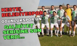 Kestel Belediyespor, Odunlukspor’un Galibiyet Serisine Son Verdi...