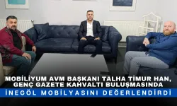 Mobiliyum AVM Başkanı Talha Timur Han, Genç Gazete Kahvaltı Buluşmasında İnegöl Mobilyasını Değerlendirdi