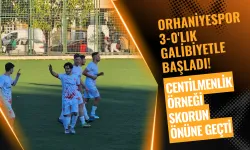 Orhaniyespor 3-0'lık Galibiyetle Başladı! Centilmenlik Örneği Maçın Skorun Önüne Geçti