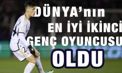 Arda Güler, Dünyanın En İyi İkinci Genç Oyuncusu Oldu