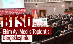 BTSO Ekim Ayı Meclis Toplantısı gerçekleştirildi