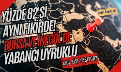 Yüzde 82'si Aynı Fikirde! Peki Bursa ve İnegöl'de Yabancı Uyruklu Kaç Kişi Yaşıyor?