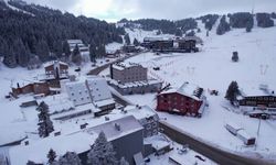 Uludağ’da Kış Masalı Başladı! Sezonun İlk Karı Havadan Görüntülendi