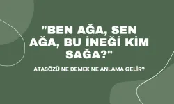 "Ben ağa, sen ağa, bu ineği kim sağa?" Atasözü Ne Demek, Ne Anlama Gelir?