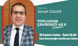 Aile Okulu’nda 7. Hafta: “Toplumun Çekirdeği Aile” Semineri ile Devam Ediyor