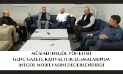 MÜSİAD İnegöl Yönetimi, Genç Gazete Kahvaltı Buluşmalarında İnegöl Mobilyasını Değerlendirdi