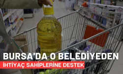 Bursa'da O Belediyeden İhtiyaç Sahiplerine Destek