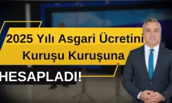 Bursalı Sosyal Güvenlik Uzmanı Erdursun, 2025 Yılı Asgari Ücretini Kuruşu Kuruşuna Hesapladı!