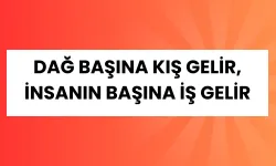 “Dağ Başına Kış Gelir, İnsanın Başına İş Gelir” Atasözü Ne Demek Ne Anlama Gelir?