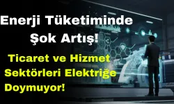 Enerji Tüketiminde Şok Artış! Ticaret ve Hizmet Sektörleri Elektriğe Doymuyor!