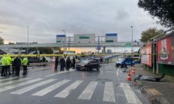 Trafik kazası için gelen polislere otobüs daldı, bir polis memuru şehit oldu