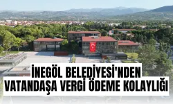 İnegöl Belediyesi'nden Vatandaşa Vergi Ödeme Kolaylığı