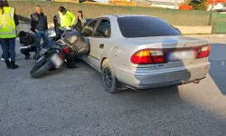 İnegöl’de Otomobil ve Motosiklet Çarpıştı: 1 Yaralı