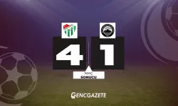 Namağlup Bursaspor, Kuşadasıspor'u 4-1'le Geçti