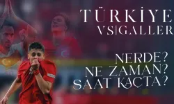 Türkiye - Galler Maçı Nerede, Ne Zaman? Türkiye Maçı Saat Kaçta, Hangi Kanalda?