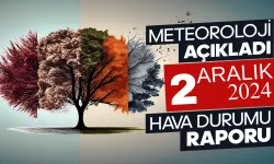 2 Aralık 2024 Hava Durumu Raporu...