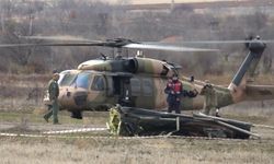 Helikopter kazasında şehit olan 6 askerin naaşları morga kaldırıldı