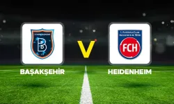 UEFA Konferans Ligi: Başakşehir - Heidenheim İlk Yarı Özeti