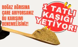 Boğaz Ağrısına Çare Arıyorsanız, Bu Karışımı Denemelisiniz! 1 Tatlı Kaşığı Yetiyor!