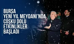 Bursa Yeni Yıl Meydanı’nda Coşku Dolu Etkinlikler Başladı