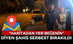 Bursa'da Polislere "Haritadan Yer Beğenin" Diyen Şahıs Serbest Bırakıldı