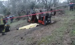 Bursa'da Traktörün Altında Kalan Yaşlı Adam Hayatını Kaybetti