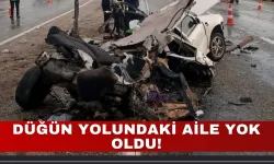 Düğün Yolundaki Aile Yok Oldu!