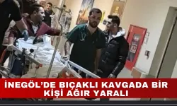 İnegöl’de Bıçaklı Kavgada Bir Kişi Ağır Yaralı