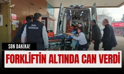 İnegöl'de Forkliftin Altında Kalan İşçi Hayatını Kaybetti