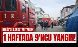 İnegöl'de Korkutan Yangın! 1 Haftada 9 Yerde Duman Yükseldi!