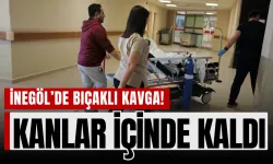 İnegöl'de Sokak Ortasında Bıçaklı Kavga: 1 Kişi Yaralandı