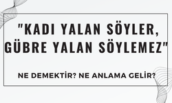 "Kadı Yalan Söyler, Gübre Yalan Söylemez" Atasözü Ne Anlama Gelir? Ne Demektir?