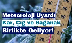 Meteoroloji Uyardı: Kar, Çığ ve Sağanak Birlikte Geliyor!