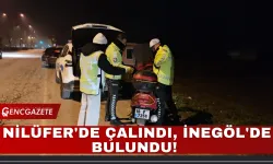 Nilüfer'de Çalındı, İnegöl'de Bulundu!