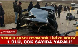 Servis Aracı Otomobili İkiye Böldü: 1 Ölü, Çok Sayıda Yaralı!