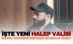 Suriye'nin Halep Valiliği'ne Azzam Garip Atandı! Bütün Yayın Organları İnegöl Üniversitesi Dedi...