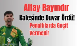 Altay Bayındır Kalesinde Duvar Ördü! Arsenal’e Penaltılarda Geçit Vermedi!