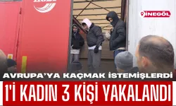 İnegöl'de Tırın Dorsesinde 3 Kaçak Göçmen Yakalandı