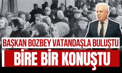 Başkan Bozbey İnegöl'de Vatandaşla Buluştu! Bire Bir Konuştu...