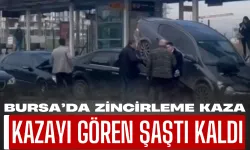 Bursa'da 4 Araçlı Zincirleme Kaza: 1 Yaralı