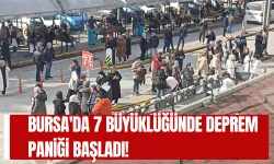 Bursa'da 7 Büyüklüğünde Deprem Paniği Başladı!