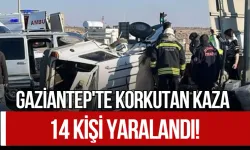 Gaziantep'te Korkutan Kaza: 14 Kişi Yaralandı!