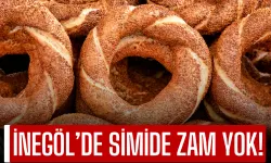 İnegöl’de Simit ve Poğaçaya Zam Yok