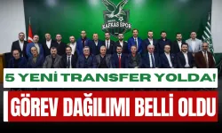 Kafkasspor’da Görev Dağılımı Tamamlandı: 5 Yeni Transfer Yolda!