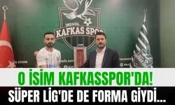 O İsim Kafkasspor'da! Süper Lig'de de Forma Giydi...